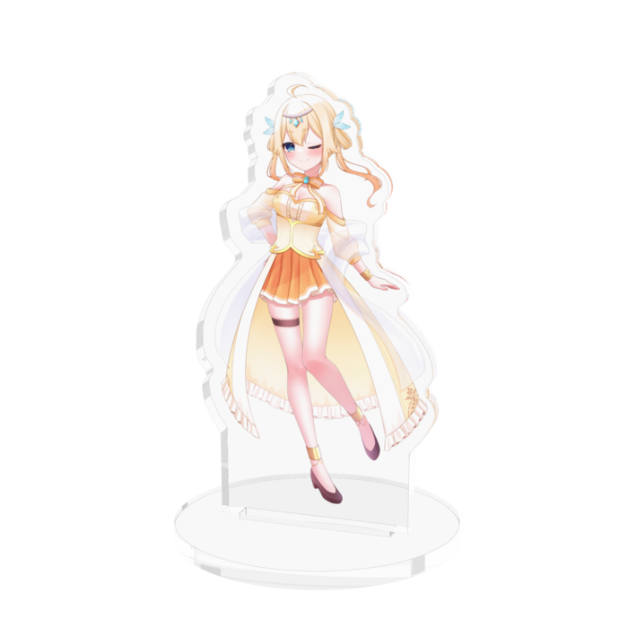 片目閉じ(アクリルフィギュア - 70x70mm)