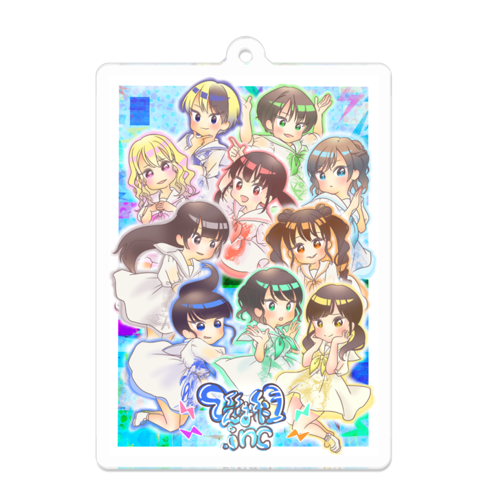 アクリルキーホルダー - 70 x 70 (mm)