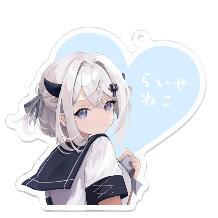 アクリルキーホルダー - 70 x 70 (mm)