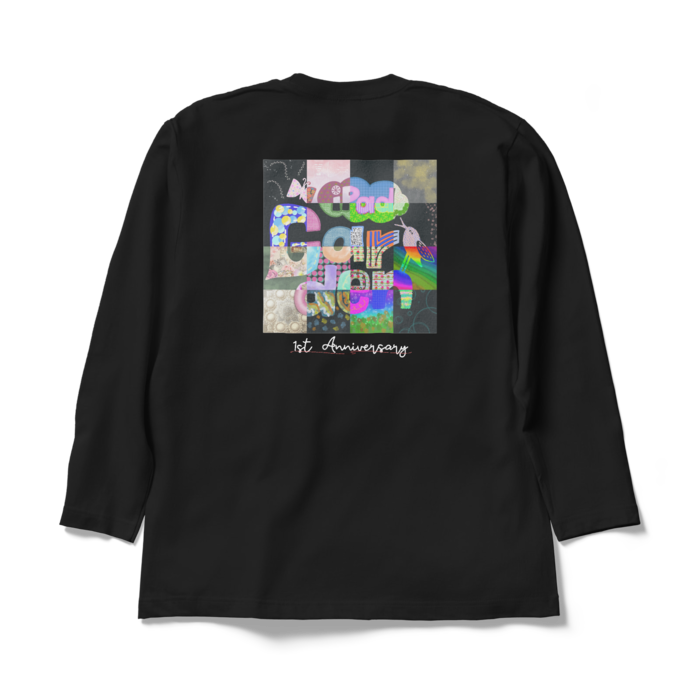 ロングスリーブTシャツ - XL - ブラック