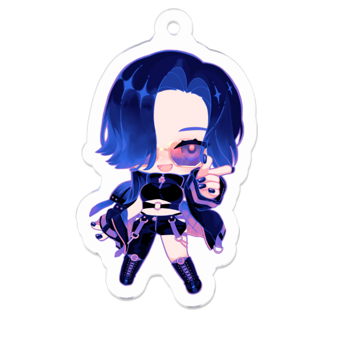 サングラスあり - 50 x 50 (mm)