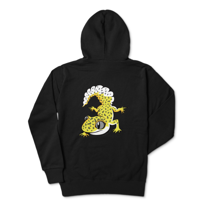 ジップパーカー - L - ブラック