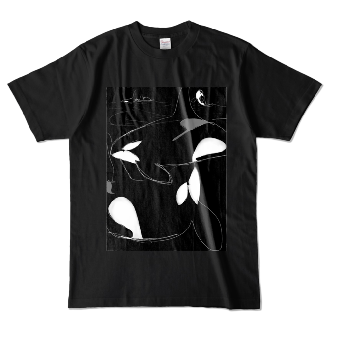 カラーTシャツ - L - ブラック (濃色)