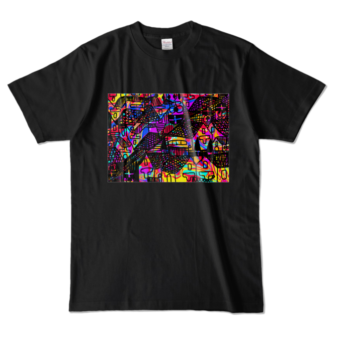 カラーTシャツ - L - ブラック (濃色)