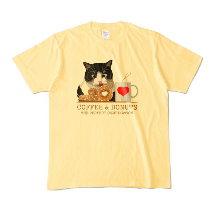 カラーTシャツ - M - ライトイエロー (淡色)