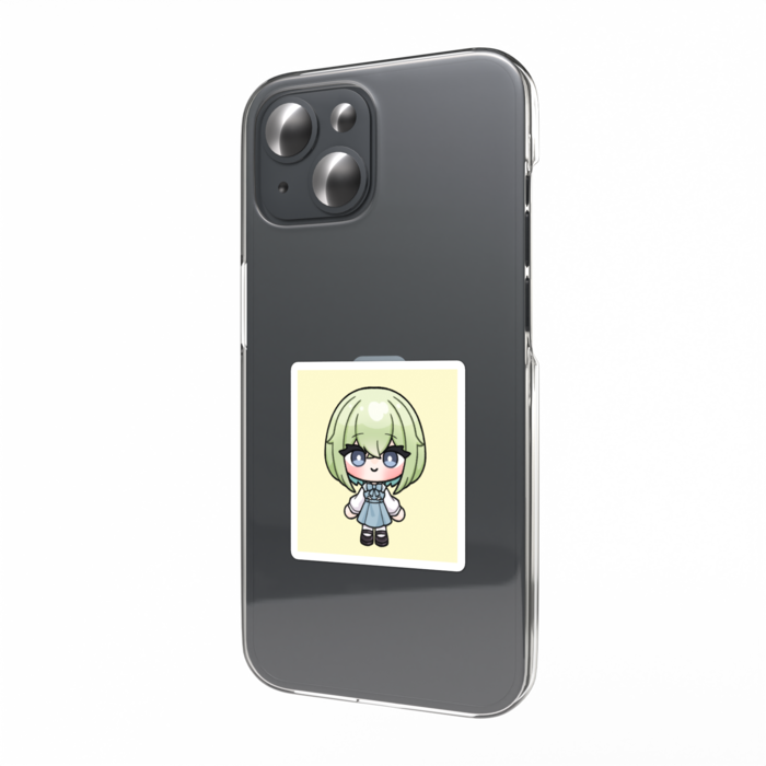 スマホステッカー - 縦枠あり