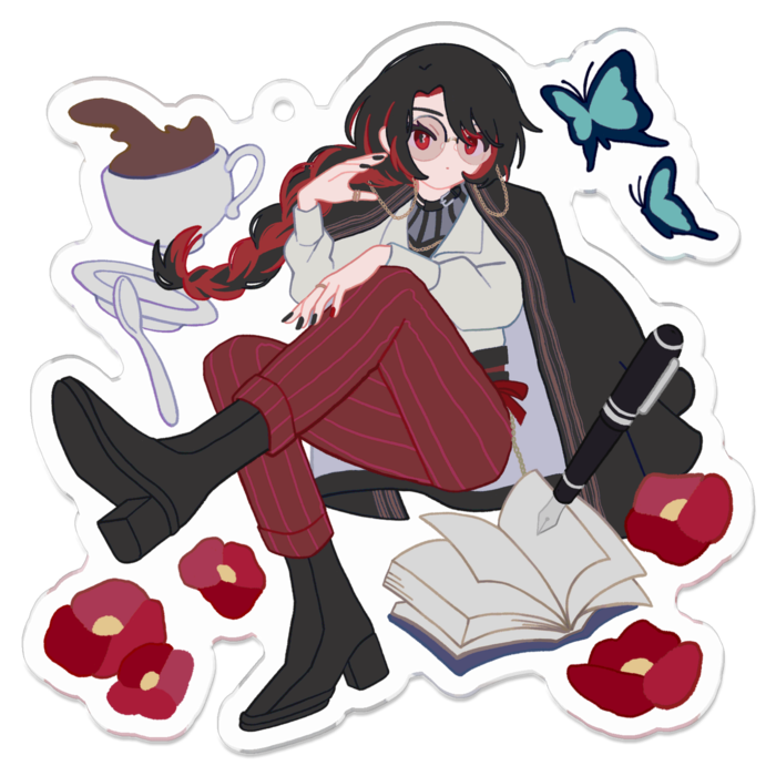 アクリルキーホルダー - 70 x 70 (mm)