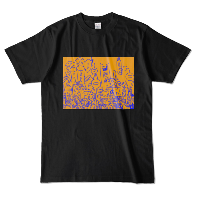 カラーTシャツ - L - ブラック (濃色)