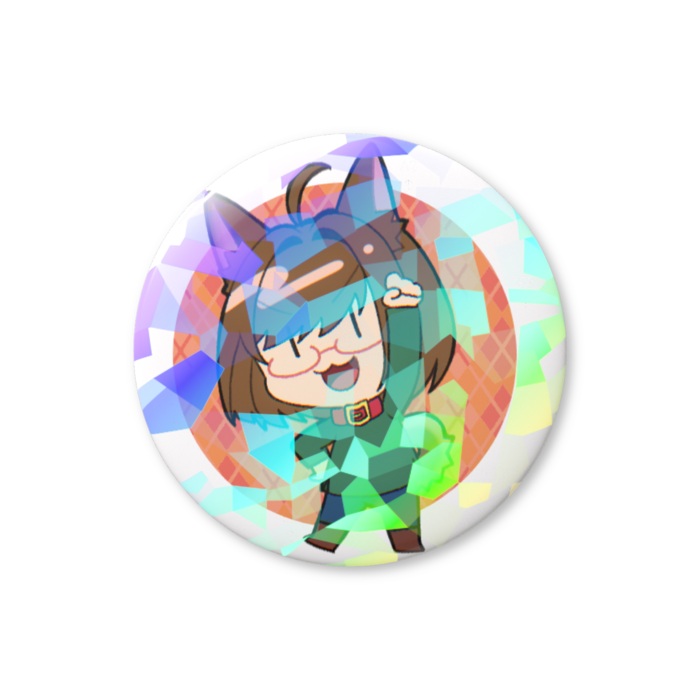 ホログラム缶バッジ - 56mm