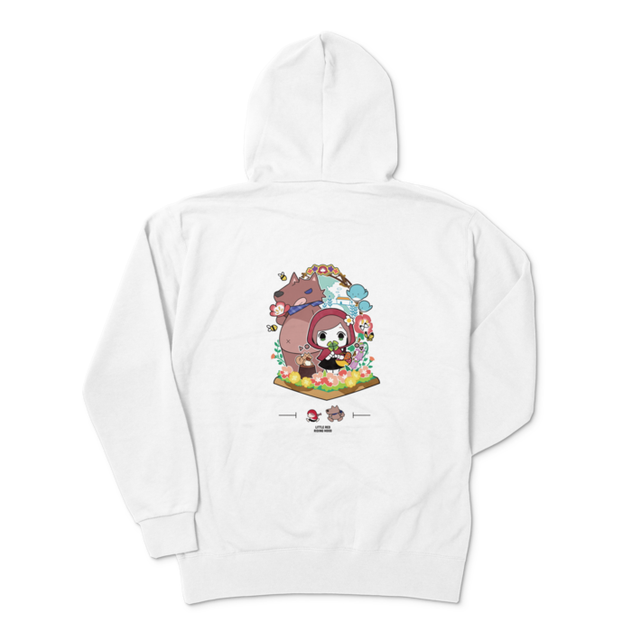 ジップパーカー - XL - ホワイト