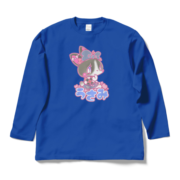 ロングスリーブTシャツ - L - ロイヤルブルー