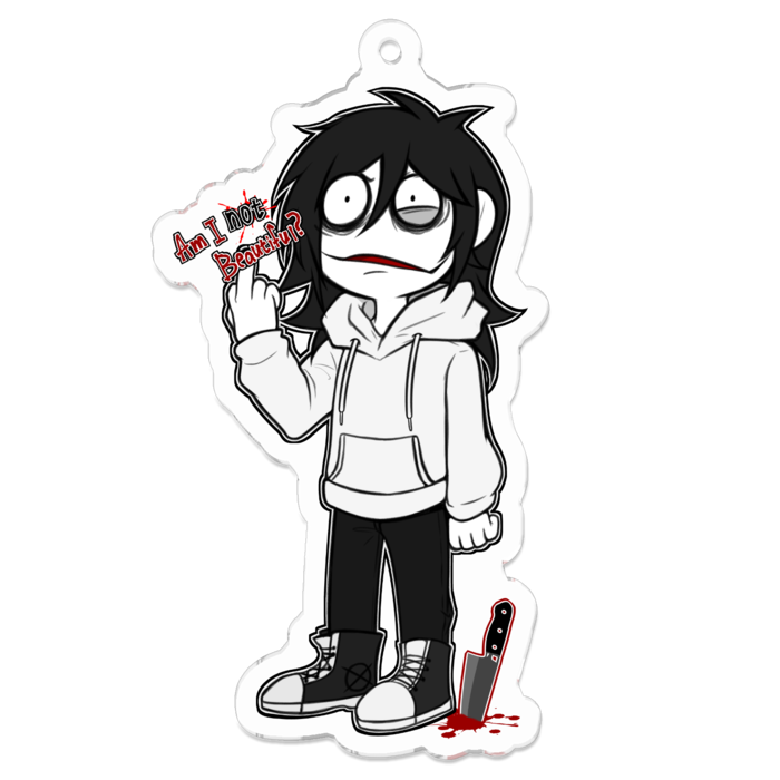 Jeff : Ver. Am I not beautiful? - 70 x 70 (mm)