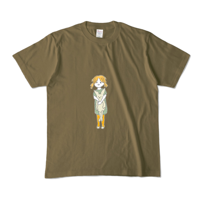カラーTシャツ - M - オリーブ (濃色)