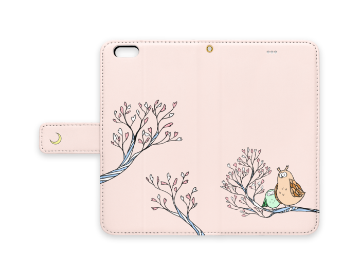 手帳型iPhoneケース - iPhone6 Plus - ストラップ穴 あり