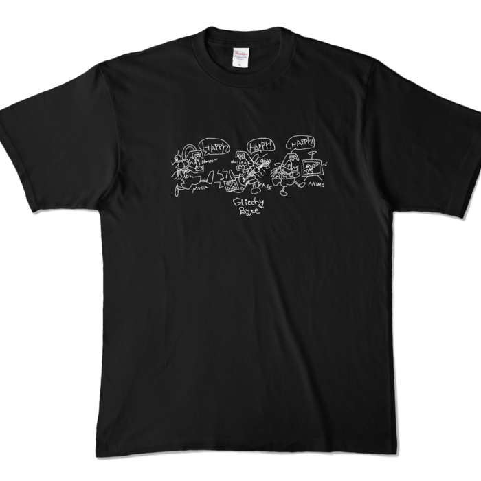 Glitchy Byte -4gboys- XL - Black