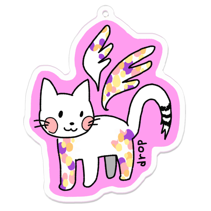 アクリルキーホルダー - 70 x 70 (mm)