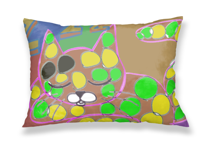 枕カバー - 43 × 63cm - 両面