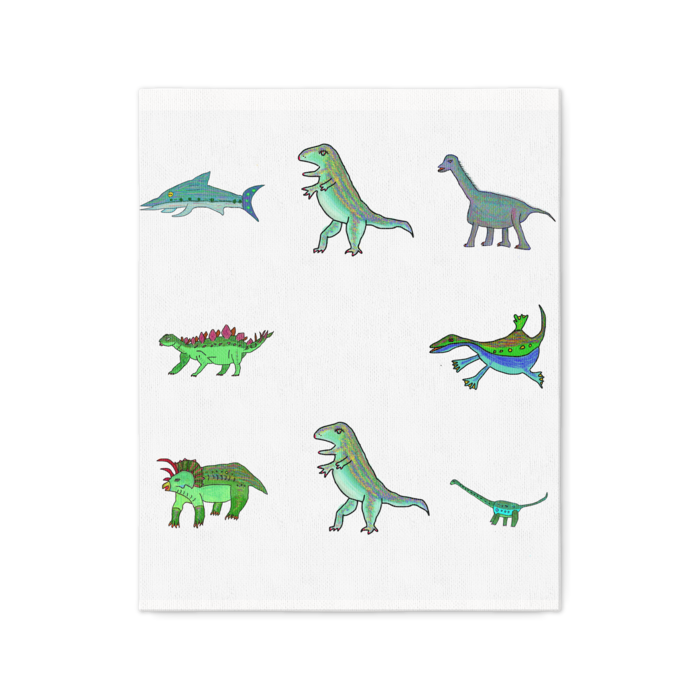 恐竜の仲間達のキャンバス Hiroboab Booth