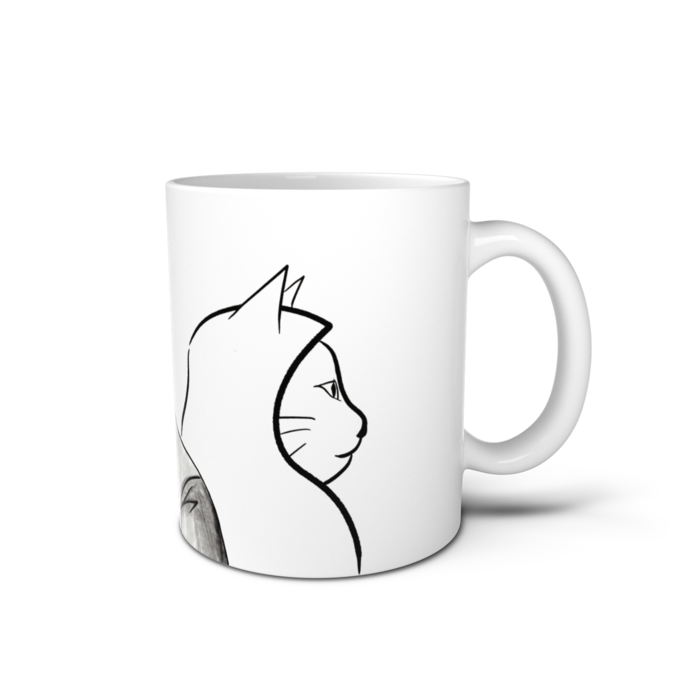 マグカップ - 直径 8 cm / 高さ 9.5 cm