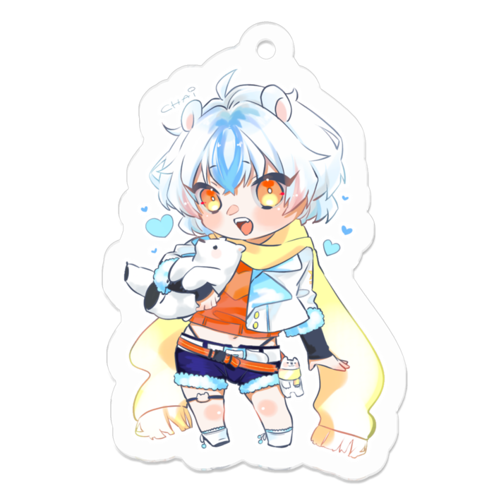 アクリルキーホルダー - 50 x 50 (mm)