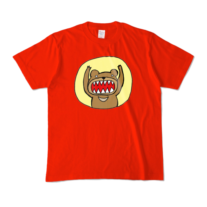 カラーTシャツ - M - レッド (濃色)