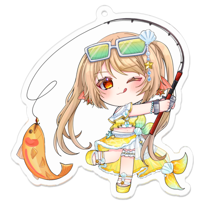 アクリルキーホルダー - 70 x 70 (mm)