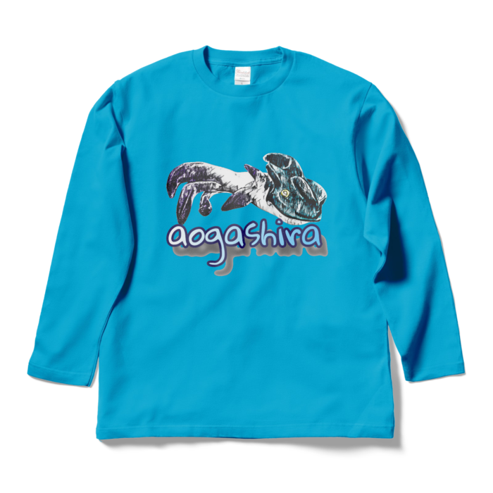 ロングスリーブTシャツ - L - ターコイズ