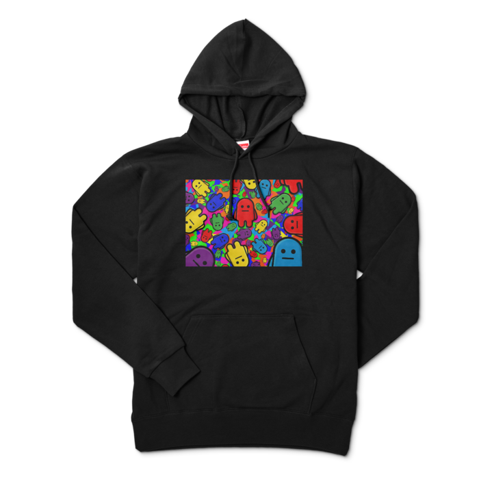 パーカー - XL - ブラック