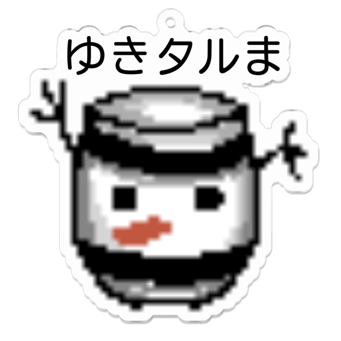 アクリルキーホルダー - 70 x 70 (mm)