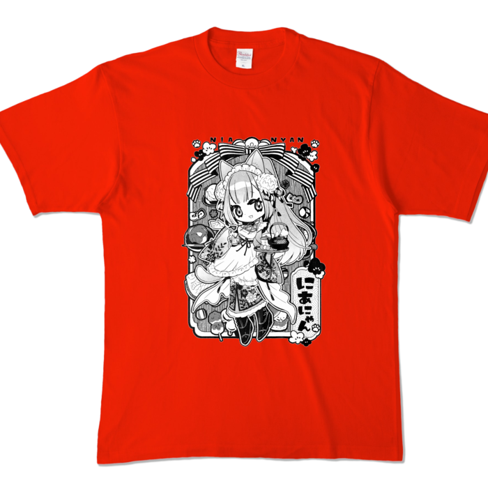 Monochrome T-Shirt - XL - Red