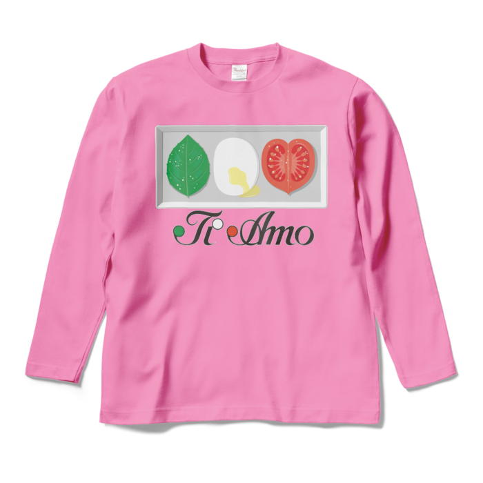 ロングスリーブTシャツ - M - ピンク