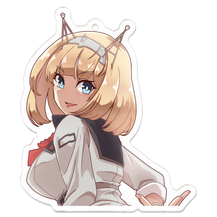 アクリルキーホルダー - 70 x 70 (mm)
