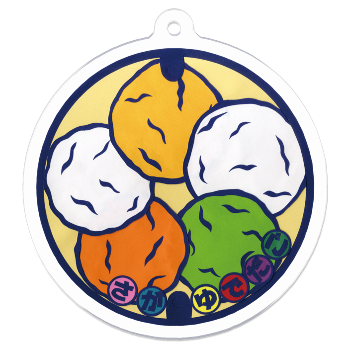 アクリルキーホルダー - 50 x 50 (mm)