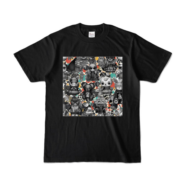 カラーTシャツ - S - ブラック (濃色)