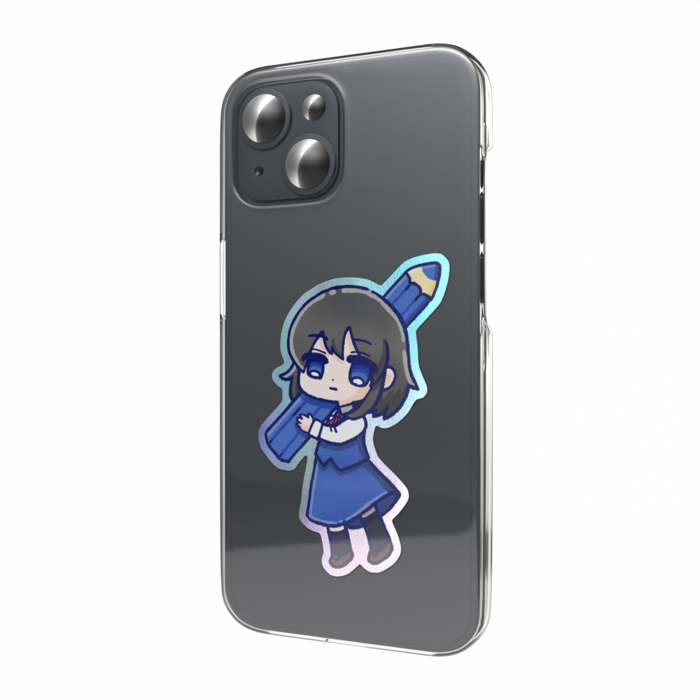 オーロラスマホステッカー - 縦