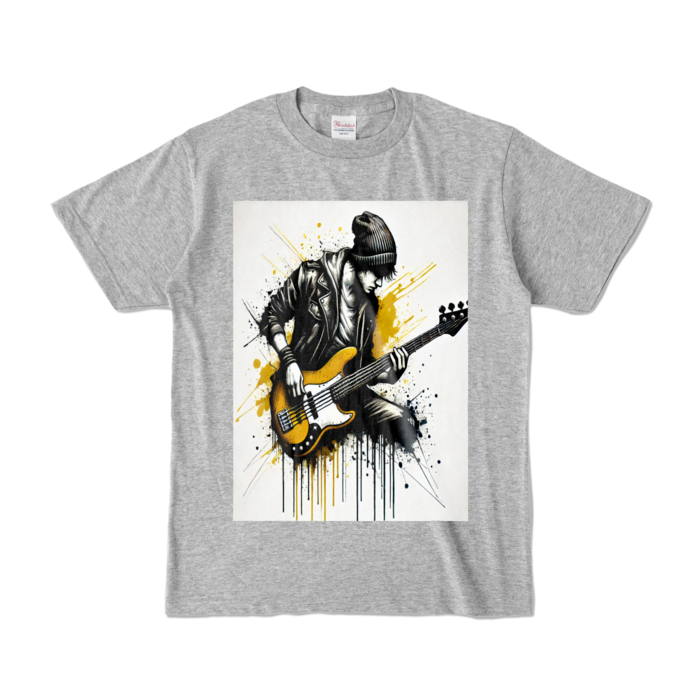 カラーTシャツ - S - 杢グレー (濃色)