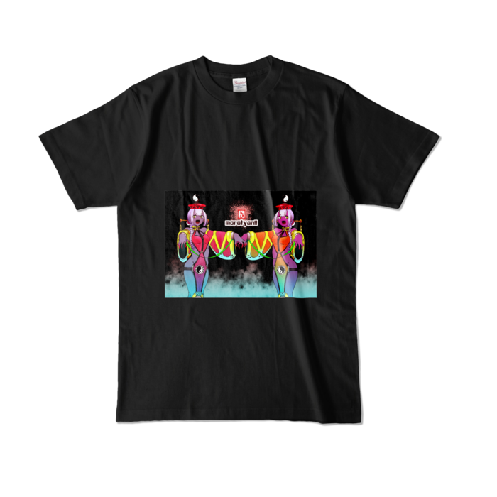カラーTシャツ - L - ブラック (濃色)