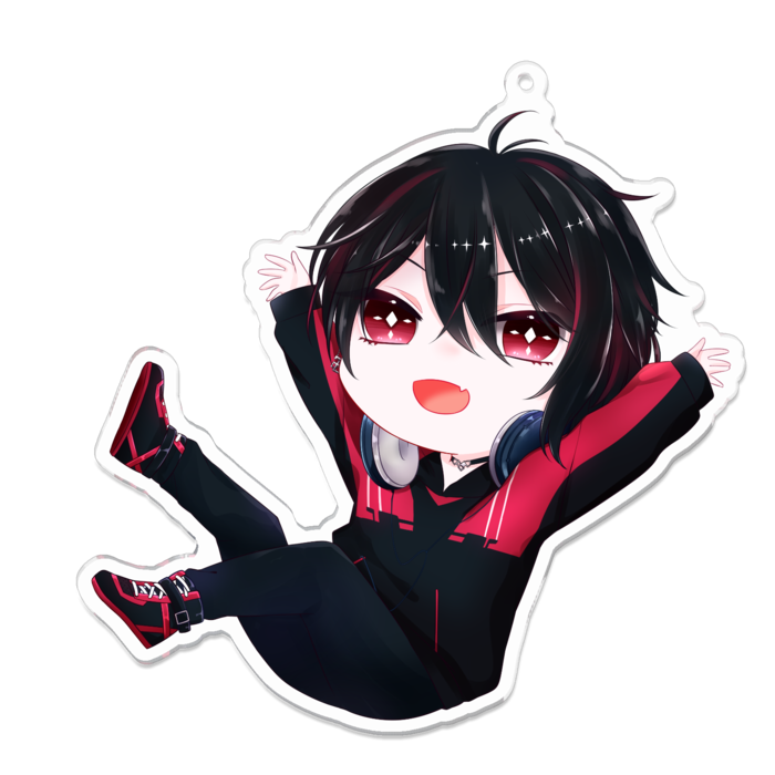 アクリルキーホルダー - 100 x 100 (mm)