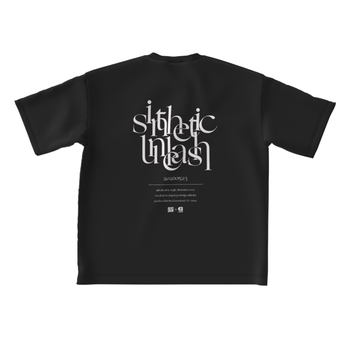 ビッグシルエットTシャツ - L - 背面