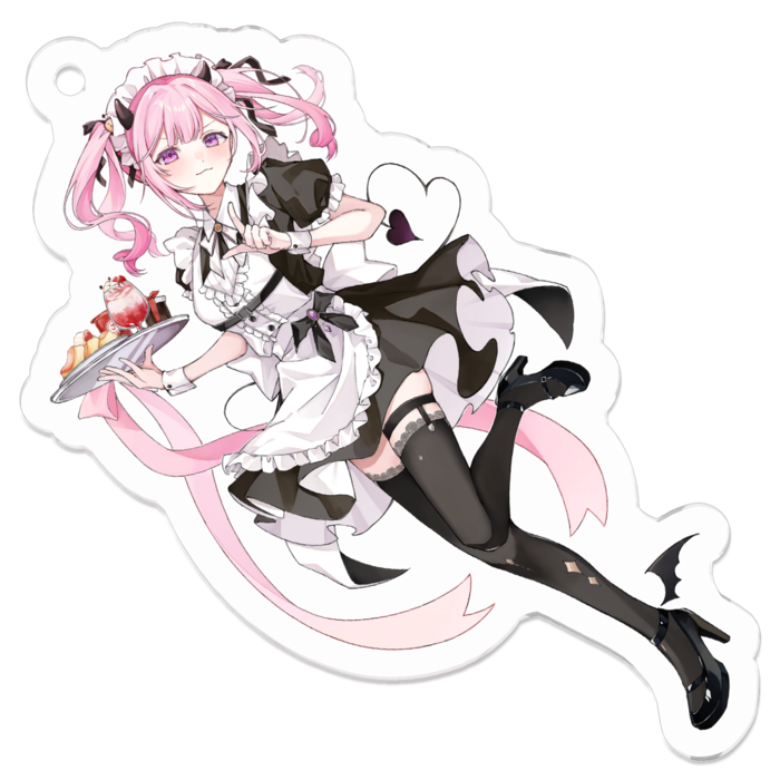 アクリルキーホルダー - 50 x 50 (mm)