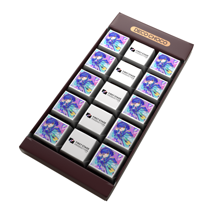 DECOチョコ - 列ごとにデザイン