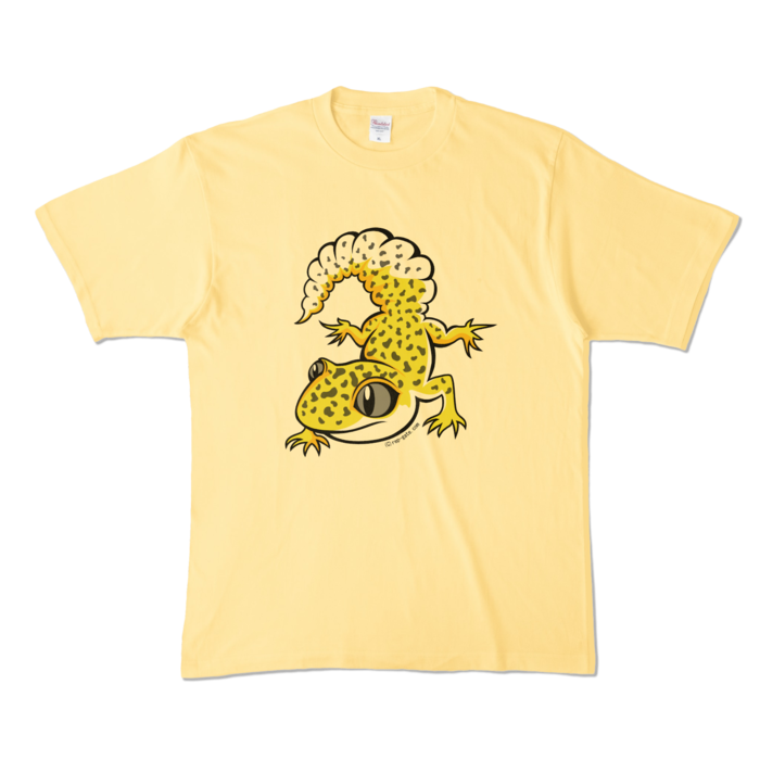 カラーTシャツ - XL - ライトイエロー (淡色)