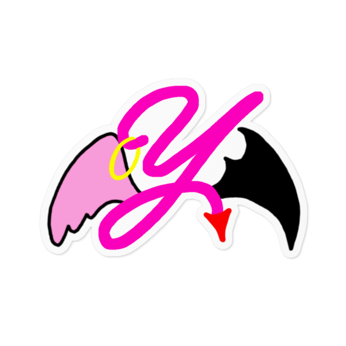 ロゴステッカー【ホワイト】