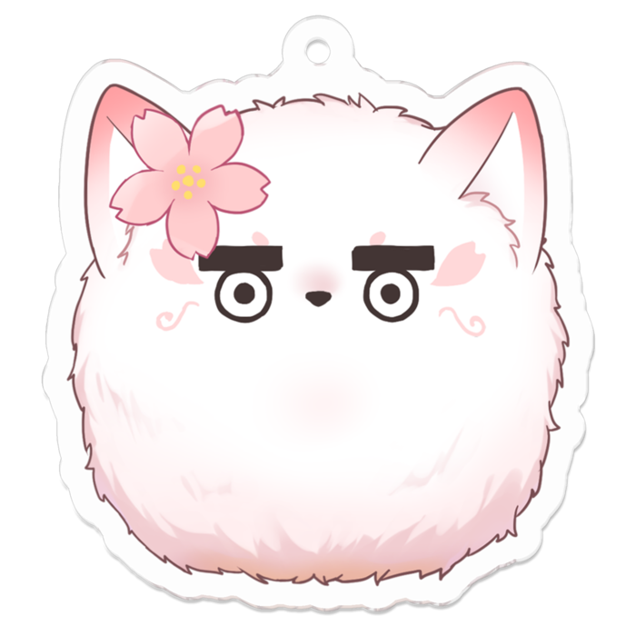 アクリルキーホルダー - 50 x 50 (mm)