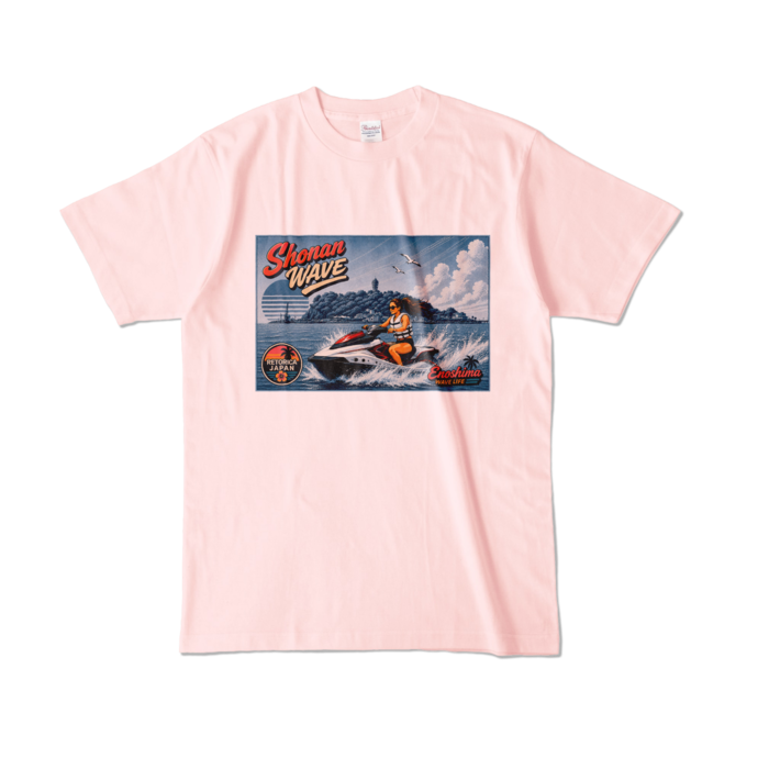 カラーTシャツ - L - ライトピンク (淡色)