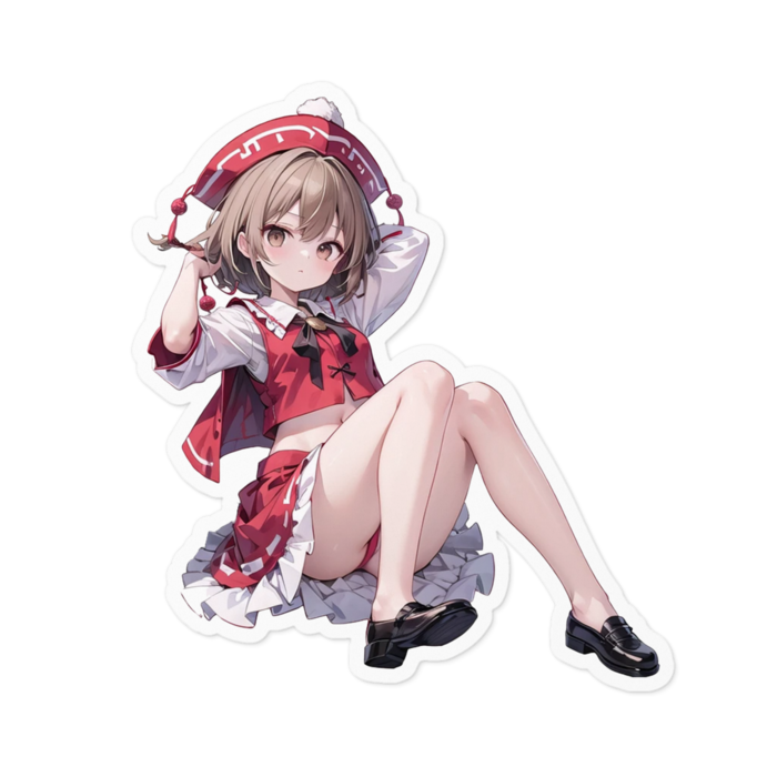 ステッカー - 100 x 100 (mm)