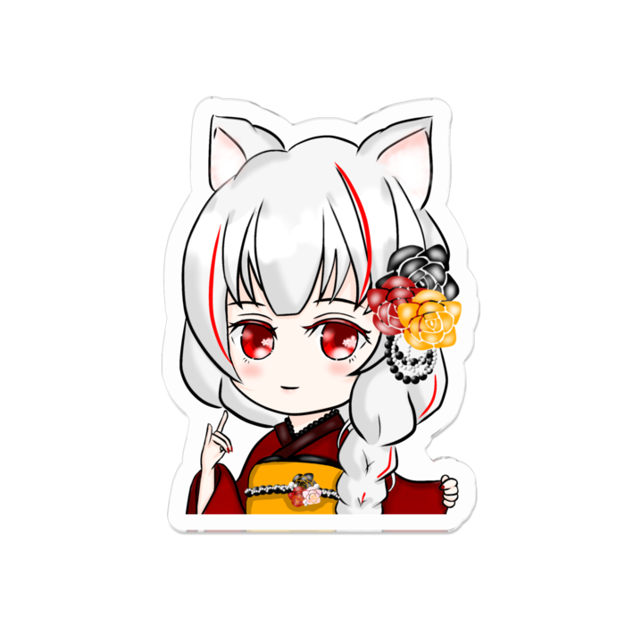 アクリルバッジ - 50 x 50 (mm)