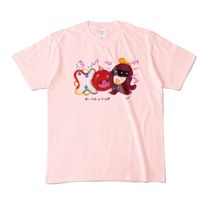 カラーTシャツ - M - ライトピンク (淡色)
