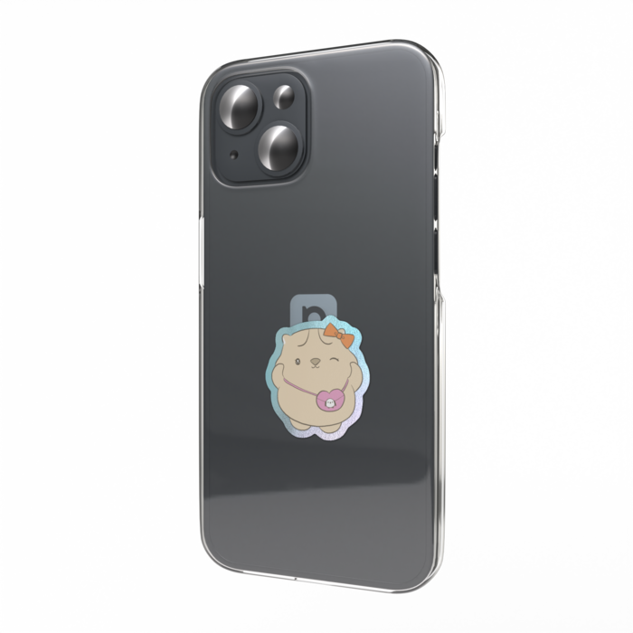 オーロラスマホステッカー - 縦