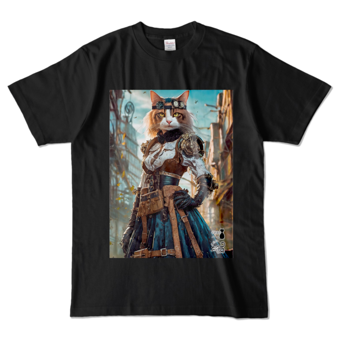 カラーTシャツ - L - ブラック (濃色)